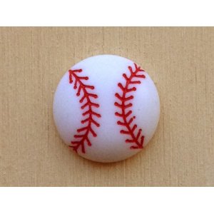 画像1: ベースボールボタン