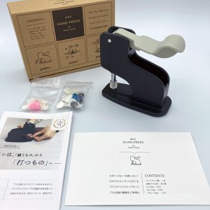 画像1: CHERRY LABEL ミニハンドプレス（プラスチックスナップ専用取付け器） スターターセット (1)